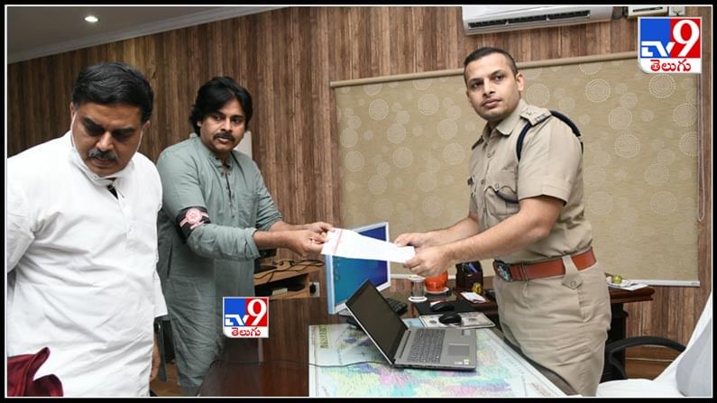 ప్రకాశం జిల్లా SP ని కలిసిన జనసేన అధ్యక్షుల పవన్ కళ్యాణ్