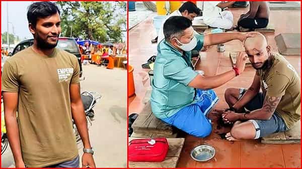 Team India: మొక్కు తీర్చుకున్న టీమిండియా ప్లేయర్.. సుబ్రహ్మణ్య స్వామికి తలనీలాలు సమర్పణ..