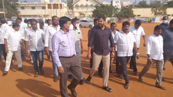 సీఎం నెల్లూరు టూర్లో మార్పులు, 9వ తేదీకి బదులుగా 11న పర్యటన, భారీ బహిరంగసభ ఏర్పాట్లను పరిశీలించిన మంత్రులు