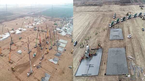 China Builds 1500 Room Hospital : మళ్ళీ కరోనా పుట్టిల్లు చైనాలో పెరుగుతున్న కేసులు, 5 రోజుల్లో 1500పడకల ఆస్పత్రి నిర్మాణం