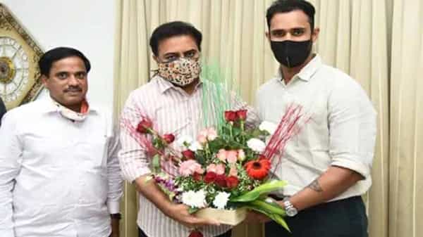 Hanuma Vihari Meets KTR: మంత్రి కేటీఆర్ను కలిసిన సిడ్నీటెస్టు హీరో తెలుగు తేజం హనుమ విహారి