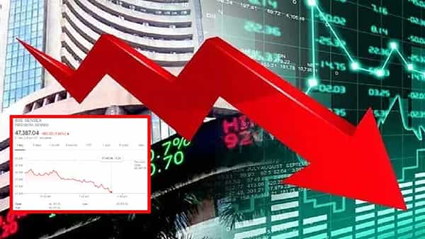 Stock Market : దేశీయ స్టాక్ మార్కెట్లు భారీ పతనం.. ఈ ఏడాదిలో తొలిసారి.. 900 పాయింట్లకు దిగువన సెన్సెక్స్