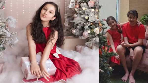 Mahesh Babus Daughter Sitara: అన్నతో కలిసి క్రిస్మస్ ట్రీ వద్ద సందడి చేస్తున్న మహేష్ బాబు ముద్దుల తనయ సితార