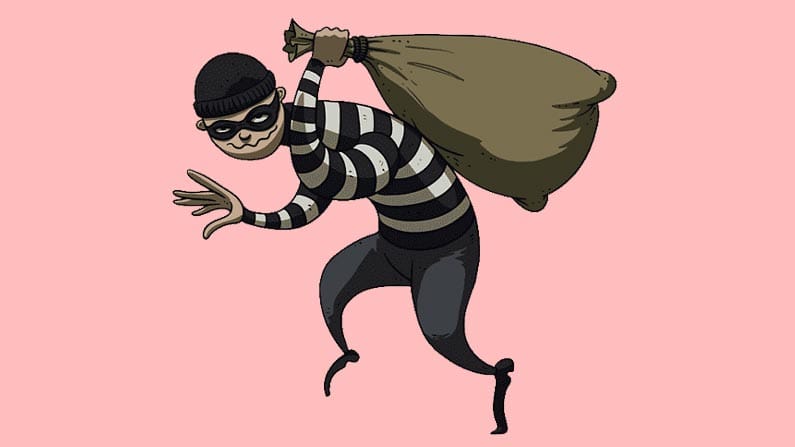 Huge Theft: నగరంలో రెచ్చిపోతున్న దొంగలు.. సినిమా తరహాలో దోపిడీ.. ముగ్గురు సెక్యూరిటీ గార్డులను తాళ్లతో కట్టేసి..