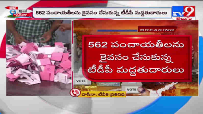 AP Panchayat Elections Results 2021 Video: వైసీపీ మద్దతుదారులు 2,315 పంచాయతీలు కైవసం.