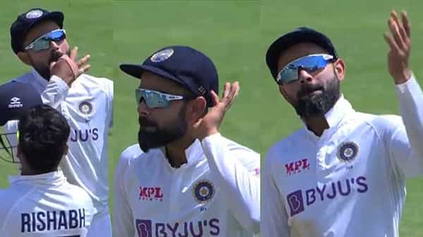 India vs England: సౌండ్ సరిపోవట్లేదు.. ఇంకా పెంచండెహే.. తెగ వైరల్ అవుతున్న కోహ్లీ ‘విజిల్’ వీడియో..