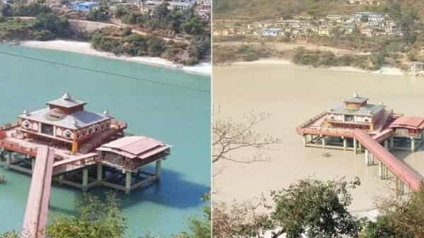 Alaknanda Colour : ఉత్తరాకాండ్లోని వరదల బీభత్సంతో నీటి రంగు మార్చుకున్న అలకనందా నది.. ఫోటోలు వైరల్