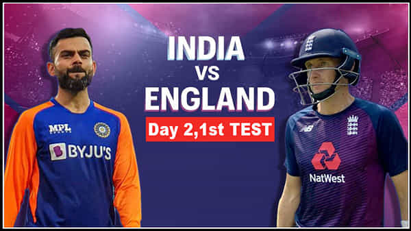 Ind vs Eng, 1st Test, Day 2: దంచికొడుతోన్న ఇంగ్లాండ్.. 600 పరుగుల చేరువలో ఇంగ్లీష్ టీమ్..