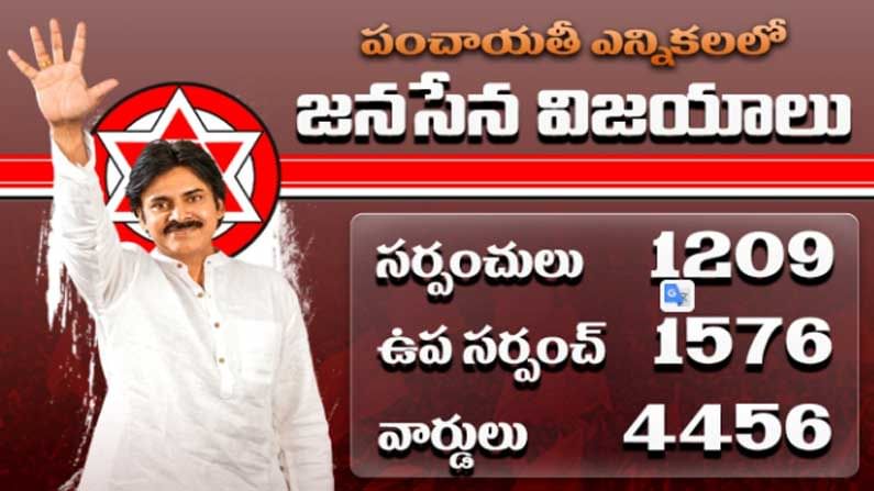 Janasena results : ఇవే మా ఫలితాలు,  ఏపీ పంచాయతీ ఎన్నికలలో సాధించిన విజయాల్ని అధికారికంగా ప్రకటించిన జనసేన