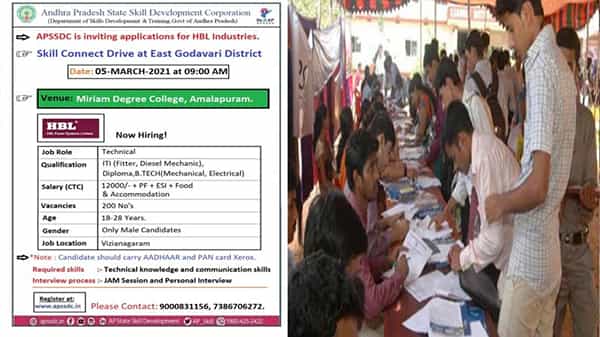 APSSDC Job Mela : ఏపీలోని నిరుద్యోగులకు గుడ్ న్యూస్.. 200 ఉద్యోగాల నియామకం .. అర్హులెవరంటే..!