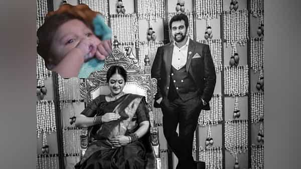 దివంగత హీరో చిరంజీవి సర్జా కొడుకు వీడియోను షేర్ చేసిన మేఘనా.. జూనియర్ సీ అంటూ ఎమోషనల్ మేసేజ్..