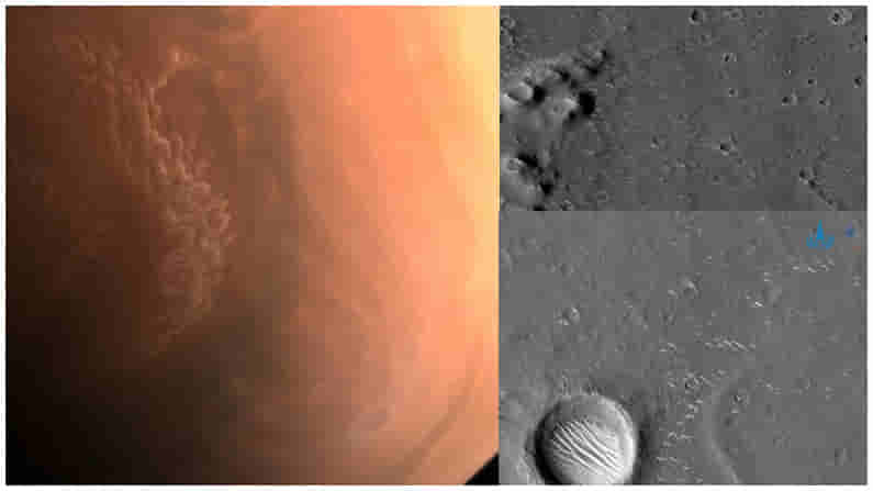 అరుణ గ్రహంపై మా ఉపగ్రహం తీసిన ఛాయాచిత్రాలు ఇవిగో, చైనా స్పేస్ ఏజన్సీ