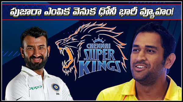 Chennai Super Kings: పుజారా ఎంపిక వెనుక చెన్నై పెద్ద వ్యూహం.. ధోనీ నిర్ణయానికి మేనేజ్మెంటు అందుకే సై అంది!