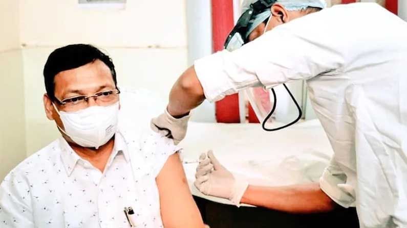 Covid vaccine: వ్యాక్సిన్ తీసుకున్నా.. గుజరాత్‌ మంత్రికి కరోనా పాజిటివ్.. ట్వీట్ చేసిన ఈశ్వర్ సింగ్..