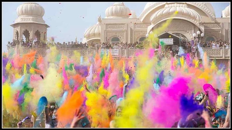 Holi Festival Holi Celebrations In Nizamabad Fun Fight (4)