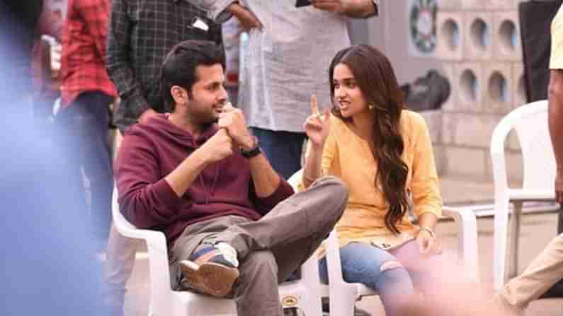 Nithin Keerthi Suresh: కీర్తి సురేశ్‌ను నితిన్‌ ఎలా రెచ్చగొట్టాడో చూశారా..? నవ్వులు పూయిస్తున్న వీడియో