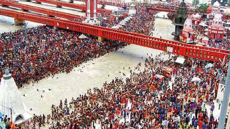 Kumbh Mela 2021: కుంభమేళాకు హరిద్వార్‌లో ఏర్పాట్లు పూర్తి.. భారీగా తరలివస్తున్న భక్తులు