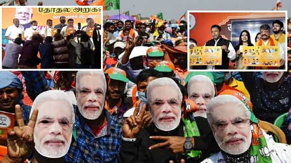 BJP Manifesto Focus: బీజేపీ అసెంబ్లీ ఎన్నికల మేనిఫెస్టోల్లో మెరపుల్లాంటి హామీలు.. గెలుపుపై ప్రధాన ఫోకస్..