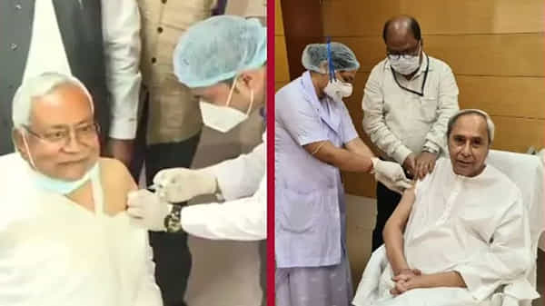 కోవిడ్ వ్యాక్సిన్ టీకాను వేయించుకున్న బీహార్, ఒడిశా సీఎంలు.. అభినందించిన ప్రధాని మోదీ..