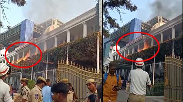 Breaking News: తెలంగాణ భవన్లో అగ్నిప్రమాదం.. చెలరేగిన మంటలు..
