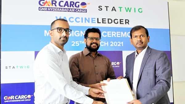 GMR Hyderabad Air Cargo : రవాణాలో కొత్త శకం, వ్యాక్సిన్ సరఫరాలో బ్లాక్చెయిన్ బేస్డ్ రియల్ టైమ్ ట్రాకింగ్ను తీసుకొచ్చిన GMR హైదరాబాద్ ఎయిర్ కార్గో