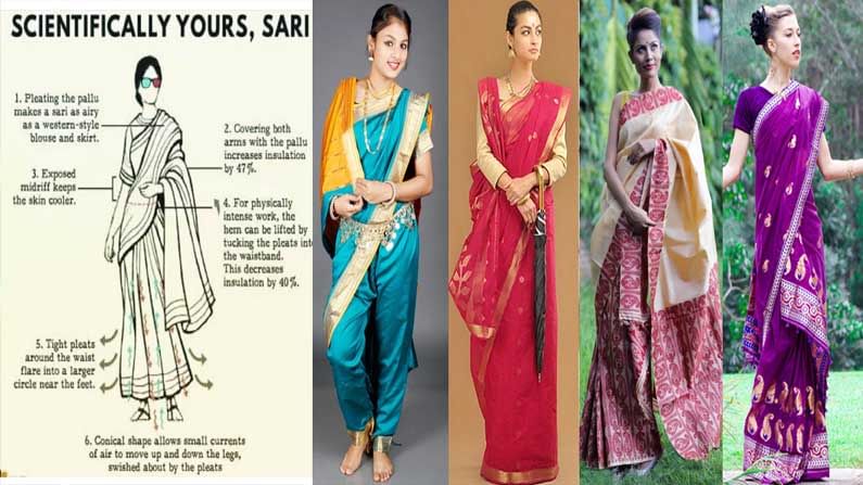 Indian Woman Saree Style : సనాతన ధర్మంలో భారతీయ మహిళ చీర ధరించడానికి శాస్త్రీయ కోణం కూడా ఉందని తెలుసా..!