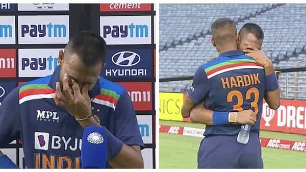 Emotional Krunal Pandya: నాన్నకు అంకితం.. అరంగేట్రంలోనే దుమ్మురేపిన కృనాల్ పాండ్య