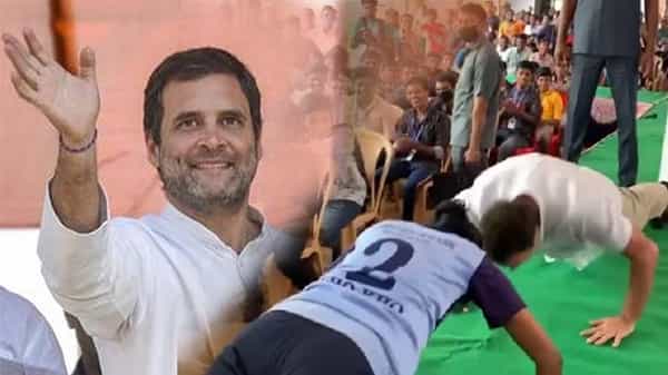 Rahul Challenge: రాహుల్ ఈత కొట్టారు.. చేపలు పట్టారు.. ఇప్పుడు విద్యార్థులతో పోటీ పడ్డాడు.. ఎందులోనో తెలుసా...!