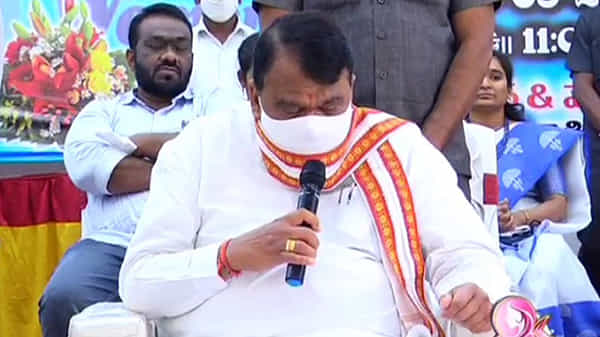 కంటతడి పెట్టిన స్పీకర్ పోచారం.. మహిళా దినోత్సవం వేడుకల్లో ఆ పాటతో శాసనసభాపతి భావోద్వేగం