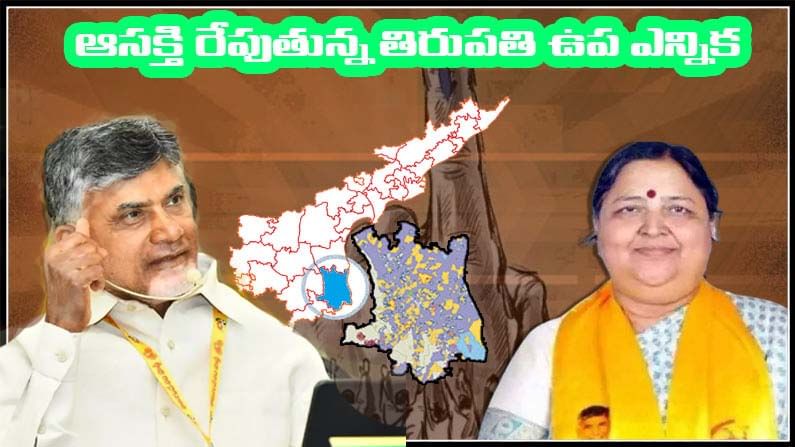 Tirupati Loksabha by-poll: తిరుపతి లోక్‌సభ ఉప ఎన్నికపై ప్రధాన పార్టీల దృష్టి.. ప్రత్యేక వ్యుహంతో టీడీపీ