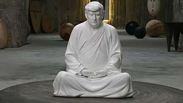 Trump Buddha Statues: అధ్యక్ష పదవి పోయినా చైనాలో ట్రంప్.. ట్రంపే..  కూర్చోబెట్టి మరీ మార్కెట్లో అమ్మేస్తోన్న డ్రాగన్ కంట్రీ