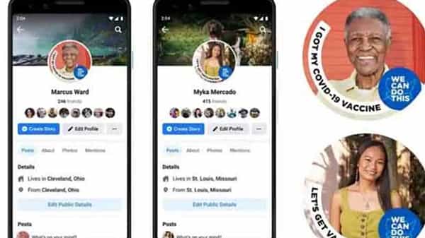 Facebook Frames : వ్యాక్సినేషన్ కోసంఫేస్బుక్ సరికొత్త ప్రచారం.. న్యూ ప్రొఫైల్ ఫ్రేమ్స్, స్టిక్కర్స్తో అవేర్నెస్..