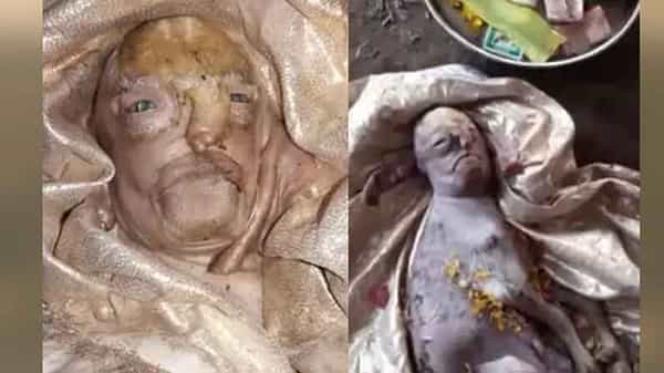 Goat with Human Face: మనిషిని పోలిన మేక.. దేవుడంటూ పూజిస్తున్న జనం.. వైరల్గా మారిన వీడియో..