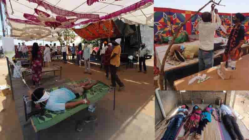 Typhoid: గుడారాలే ఆసుపత్రి వార్డులు.. చెట్ల కొమ్మలే సెలైన్ స్టాండ్ లు.. కరోనా కాదు.. కానీ..అంతకంటే దయానీయం!