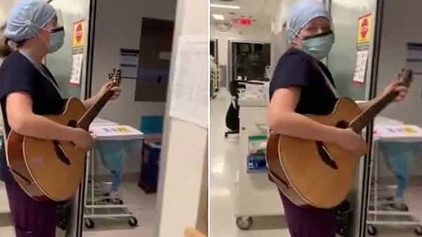 Viral News: కోవిడ్ రోగుల కోసం నర్సు పాట.. సోషల్ మీడియాలో వీడియో వైరల్