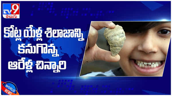 United Kingdom: ఇంటి గార్డెన్ లో కోట్ల ఏళ్ళ నాటి శిలాజాన్ని కనుగొన్న ఆరేళ్ల భారతీయ చిన్నారి.. ( వీడియో )