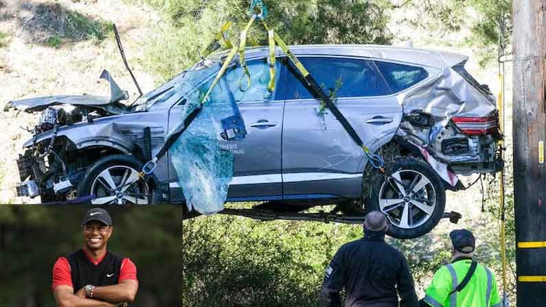 Tiger Woods car accident: టైగర్‌వుడ్స్‌ కారు ప్రమాదానికి కారణం ఏంటో తెలుసా.? అసలు విషయం వెల్లడించిన పోలీసులు..