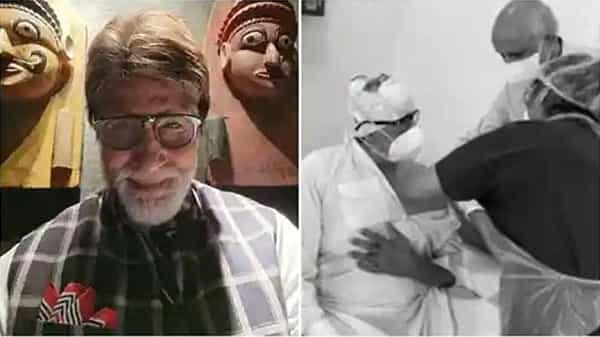 కోవిడ్ టీకా తీసుకున్న బాలీవుడ్ స్టార్ అమితాబ్... ప్రస్తుతం బాగనే ఉన్నాను.. ట్వీట్ చేసిన బిగ్ బీ..