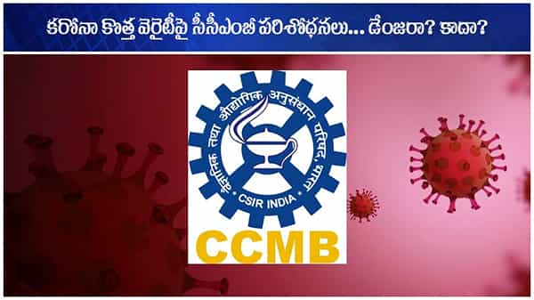 New Coronavirus: కొత్త కరోనా వైరస్పై సీసీఎంబీ పరిశోధనలు.. డబుల్ మ్యూటెంట్ మరింత డేంజరస్?