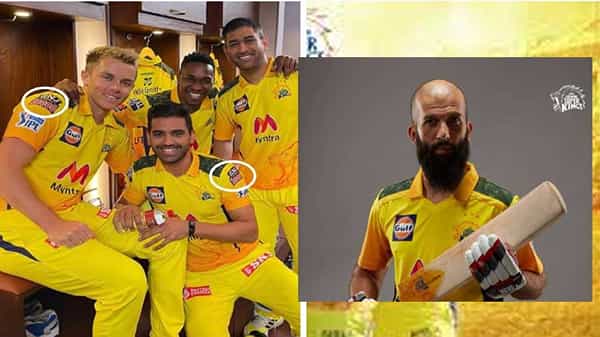 కనిపించదే.. మాయం అయ్యిందే.. లోగోపై అభ్యంతరం.. ఆ క్రికెటర్ జెర్సీ మార్చిన సీఎస్కే యాజమాన్యం..