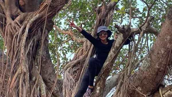 చెట్టెక్కి కూర్చున్న రకుల్ ప్రీత్ సింగ్...స్పెషల్ రోజున అభిమానులకు మంచి సందేశం ఇచ్చిన బ్యూటీ..