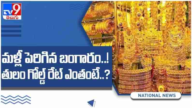 Gold and silver price: మగువలకు బ్యాడ్ న్యూస్..! దేశీయంగా మళ్లీ పెరిగిన బంగారం ధరలు... ( వీడియో )