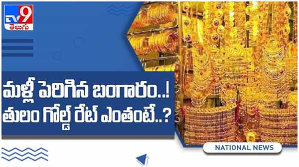 Gold and silver price: మగువలకు బ్యాడ్ న్యూస్..! దేశీయంగా మళ్లీ పెరిగిన బంగారం ధరలు... ( వీడియో )