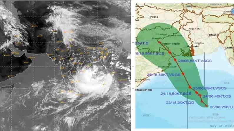Cyclone Yaas : తూర్పు మధ్య బంగాళాఖాతంలో వాయుగుండంగా బలపడిన యాస్.. 26వ తేదీన అతి తీవ్ర తుఫానుగా మారి తీరం దాటే అవకాశం