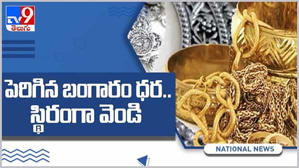 Gold and silver price: బంగారం ప్రియులకు బ్యాడ్న్యూస్ పెరిగిన బంగారం ధర.. స్థిరంగా వెండి..( వీడియో )
