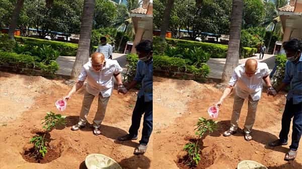 Superstar Krishna : గ్రీన్ ఇండియా ఛాలెంజ్ స్వీకరించిన కృష్ణ.. పుట్టినరోజు సందర్భంగా మొక్కలు నాటిన సూపర్ స్టార్..
