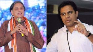 KTR - Shashi Tharoor: కరోనా ఔషధాల పేర్లపై.. కేటీఆర్ ఫన్నీ ట్విట్.. శశి థరూర్ ఏమన్నారో తెలుసా..?
