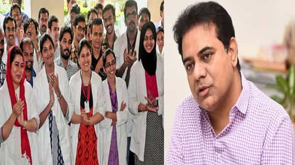 KTR: జూనియర్ డాక్టర్లు సమ్మెపై మంత్రి కేటీఆర్ సీరియస్.. సమ్మెకు ఇది సరైన సమయం కాదు.. విధుల్లో చేరాలని పిలుపు