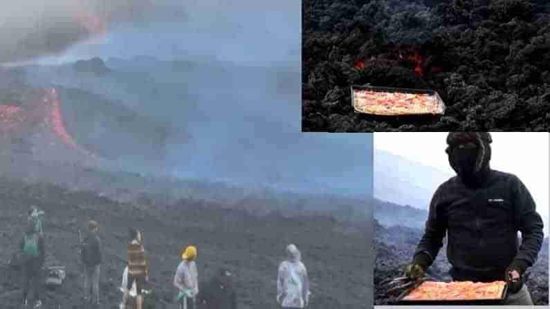 Pizza on Volcano: అగ్నిపర్వతం మీద తయారైన పిజ్జా.. భలే రుచిగా ఉందంటున్నారు..ఎక్కడ ఎవరు తయారు చేశారో తెలుసా?