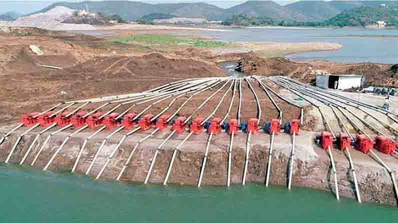 Polavaram Coffer Dam Works